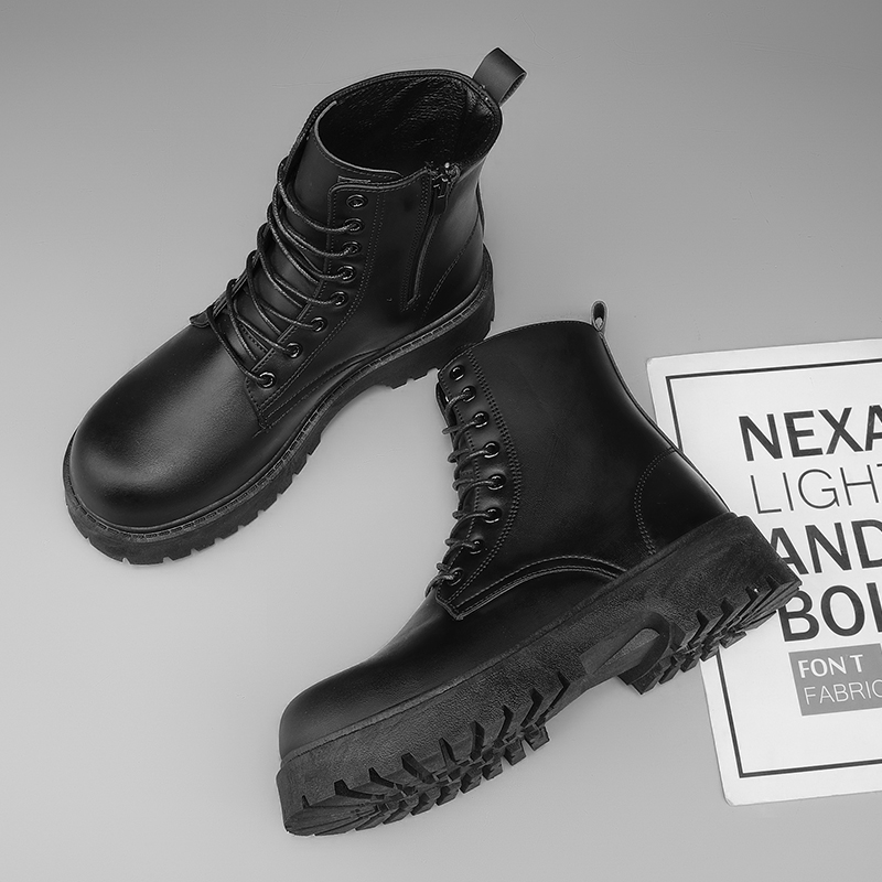 YUYIN Hoge herenlaarzen met za - Mens Fashion Zapatos recensie en prijs
