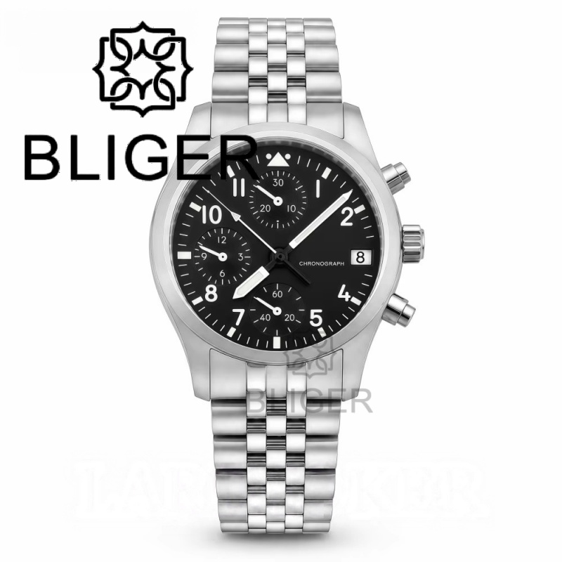 BLIGER Volledig zwart geborste - Mens Fashion Bracelet recensie en prijs