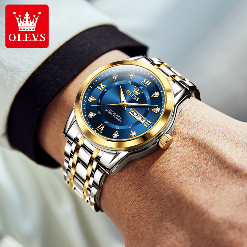 OLEVS merk mode herenhorloges  - Mens Fashion Watch recensie en prijs