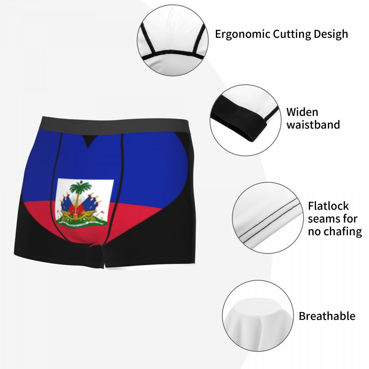Modevlag van Haïti Boxers Shor - Men'S Fashion Underwear recensie en prijs