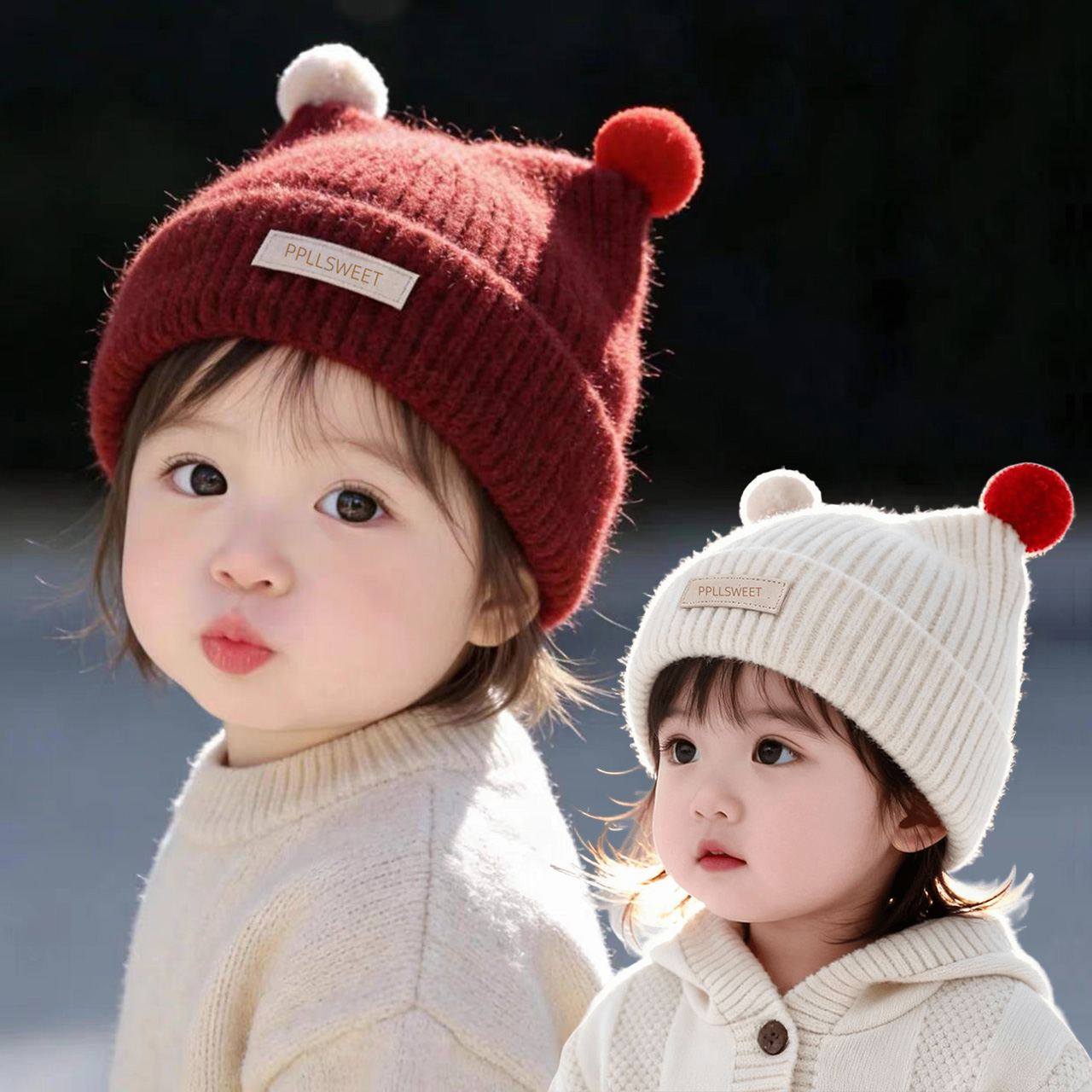 1-4Year Baby Gebreide Muts Leu - Beanie Winter Hat recensie en prijs