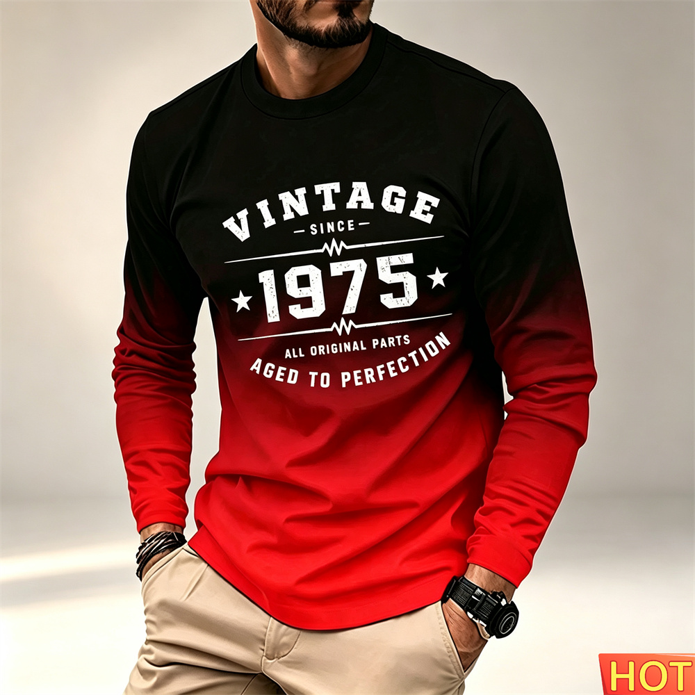 Nieuw herfst- en winter heren  - Men'S Fashion T Shirts recensie en prijs
