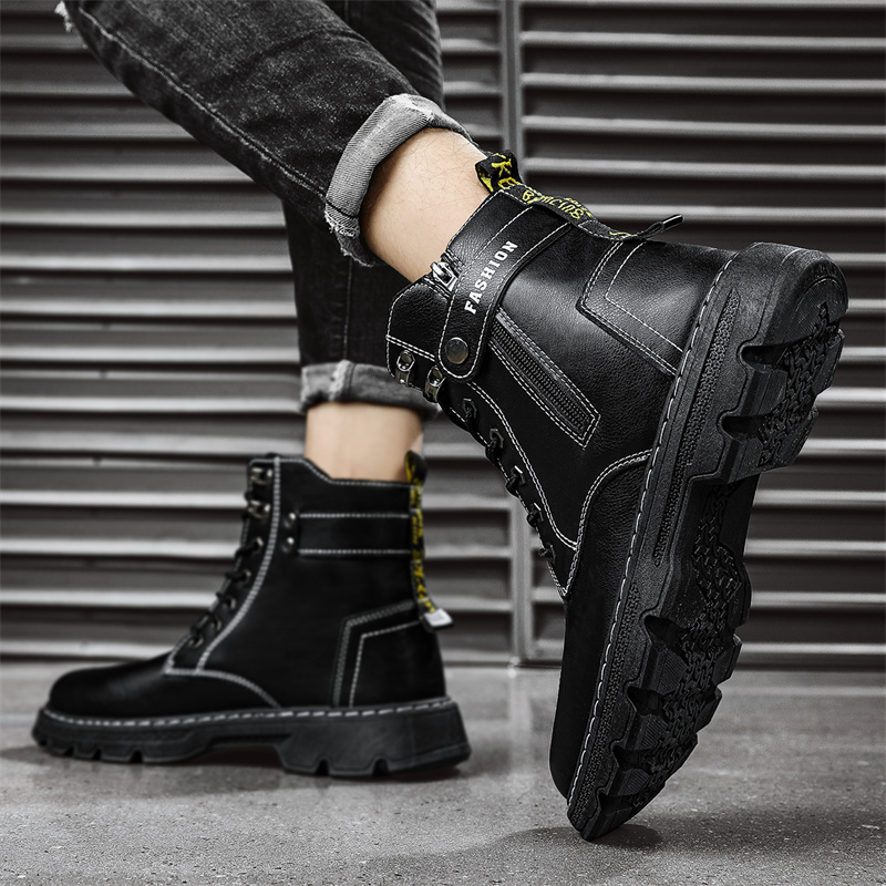 Herenschoenen Mode Veiligheids - Mens Fashion Combat Boots recensie en prijs