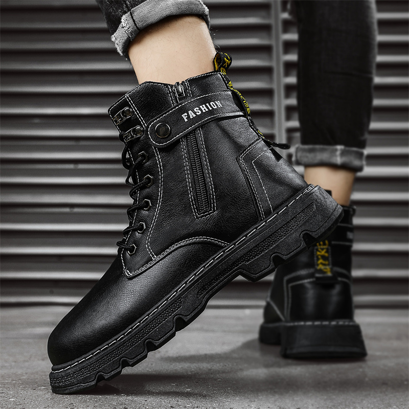 Herenschoenen Mode Veiligheids - Mens Fashion Combat Boots recensie en prijs