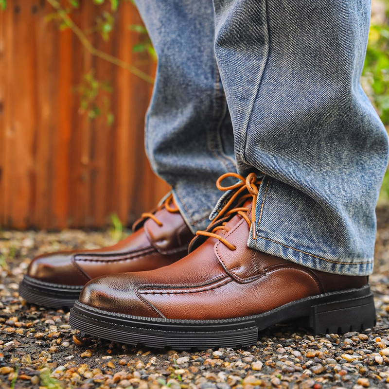 Modeontwerper Herenschoenen Re - Mens Fashion Combat Boots recensie en prijs