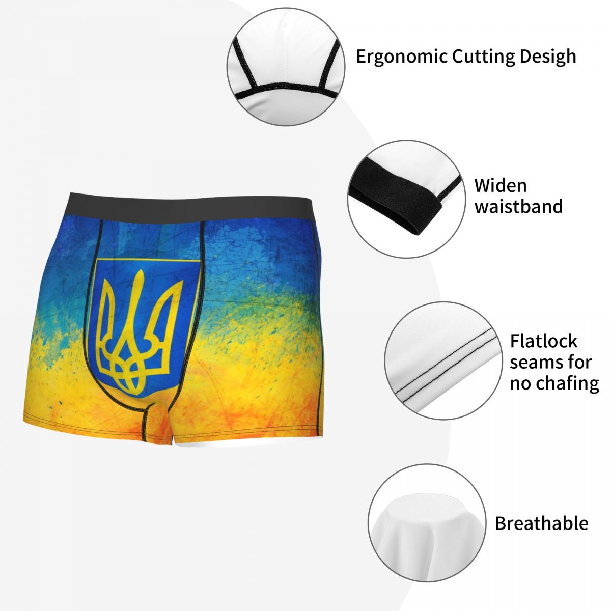 Mannelijke modevlag van Oekraï - Men'S Fashion Underwear recensie en prijs