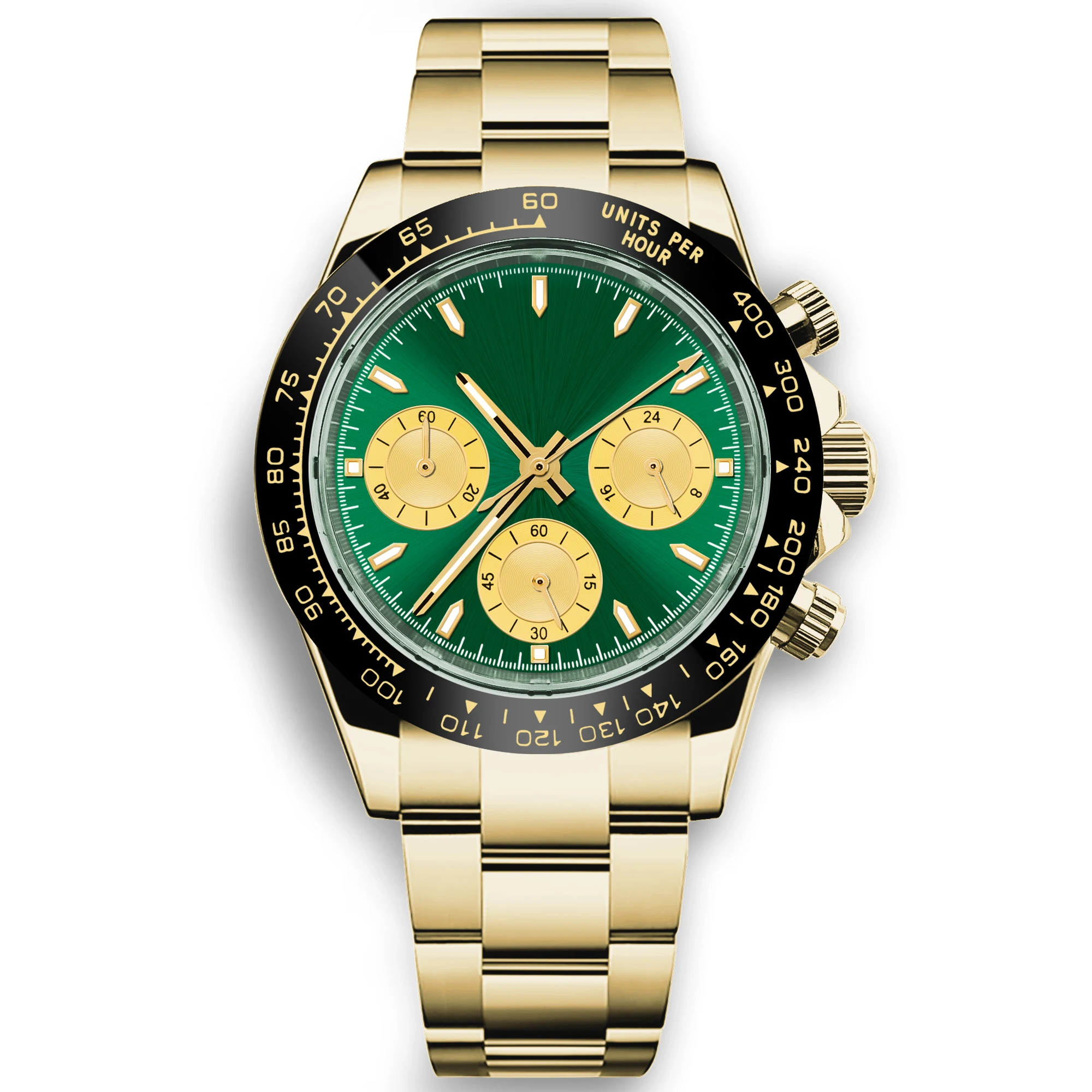 Aangepaste 39 mm horloge quart - Mens Fashion Bracelet recensie en prijs