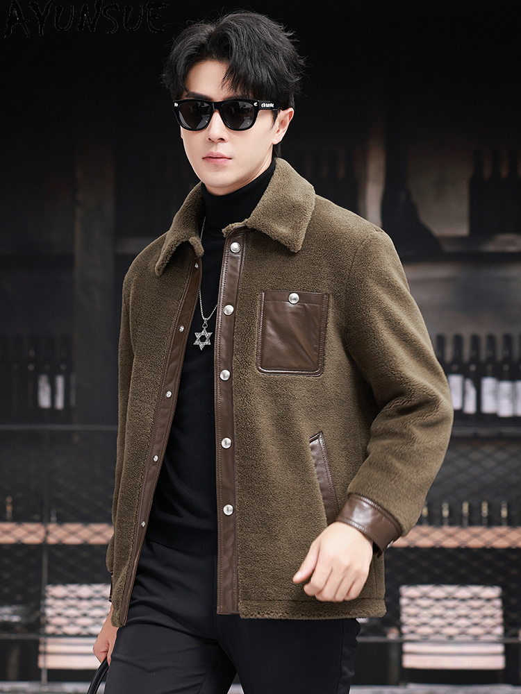 AYUNSUE 100% Wollen Jas voor M - Mens Fashion Winter 2025 recensie en prijs