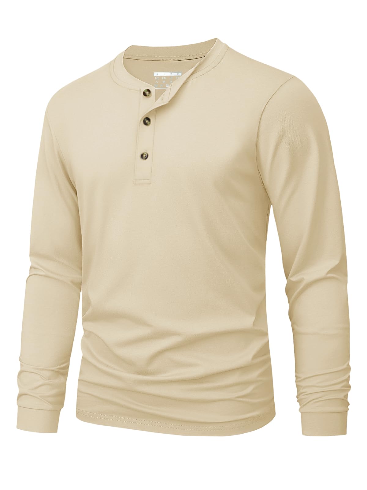 Henley-T-shirt voor heren Eenv - Men'S Fashion T Shirts recensie en prijs