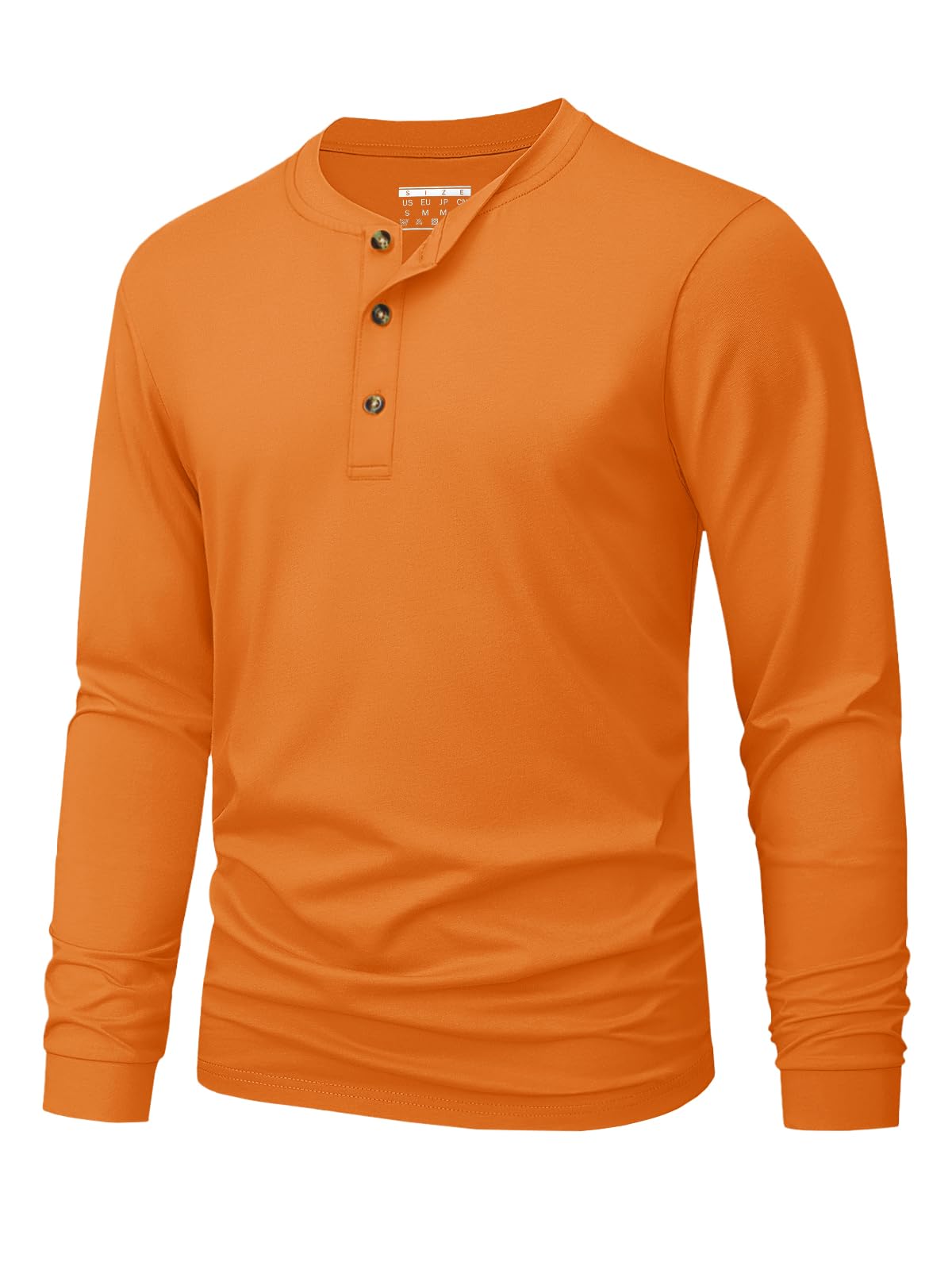 Henley-T-shirt voor heren Eenv - Men'S Fashion T Shirts recensie en prijs