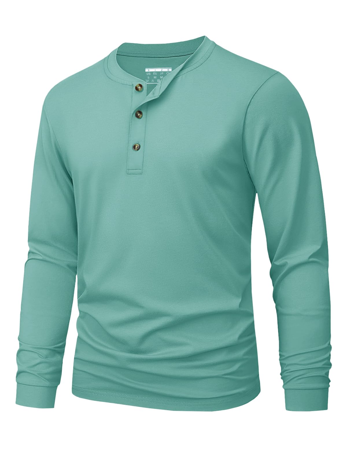 Henley-T-shirt voor heren Eenv - Men'S Fashion T Shirts recensie en prijs