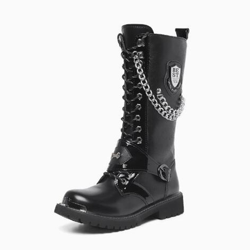 Herenmode motorlaarzen Ademend - Mens Fashion Combat Boots recensie en prijs