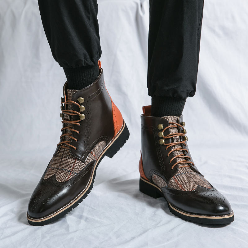 Modieuze Buitengevechtslaarzen - Mens Fashion Combat Boots recensie en prijs