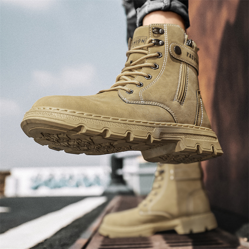 Herenschoenen Mode Veiligheids - Mens Fashion Combat Boots recensie en prijs